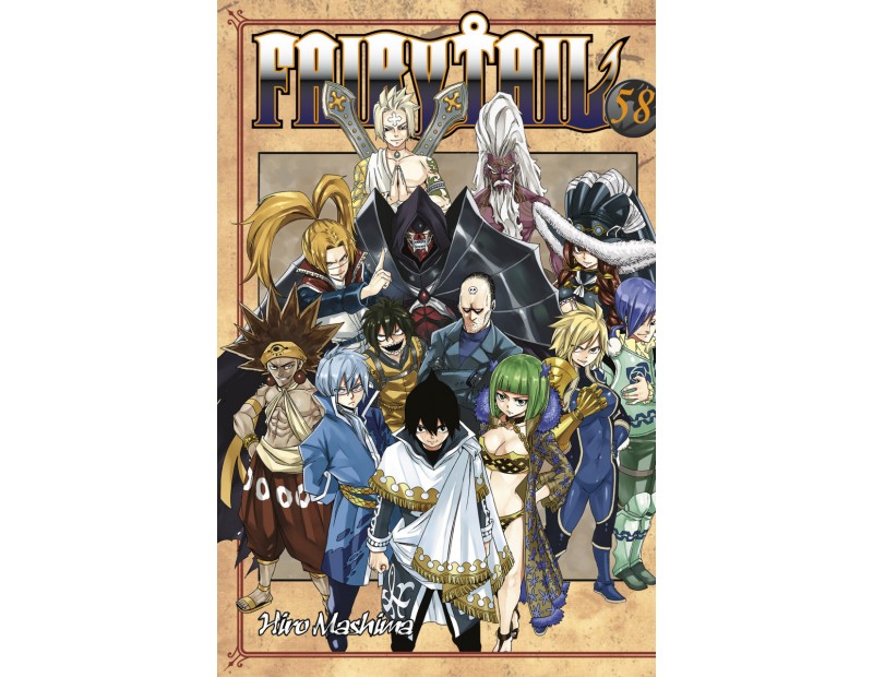 Manga Fairy Tail Τόμος 58 (English)