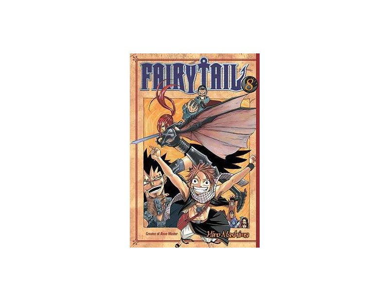 Manga Fairy Tail Τόμος 8 (English)