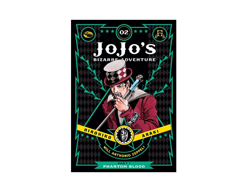 Manga JoJo's Bizarre Adventure Τόμος 2 (Part 1-English)