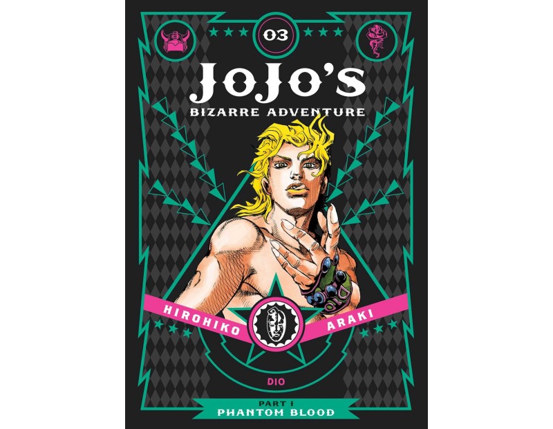 Manga JoJo's Bizarre Adventure Τόμος 3 (Part 1-English)