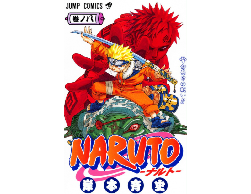 Manga Naruto Τόμος 08 (English)