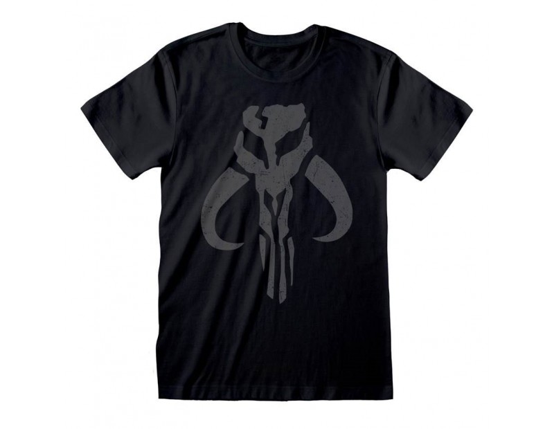 T-shirt Distressed Crest Mandalorian