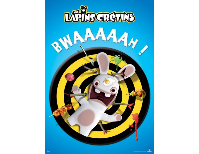 Αφίσα The Lapins Cretins (98x68)