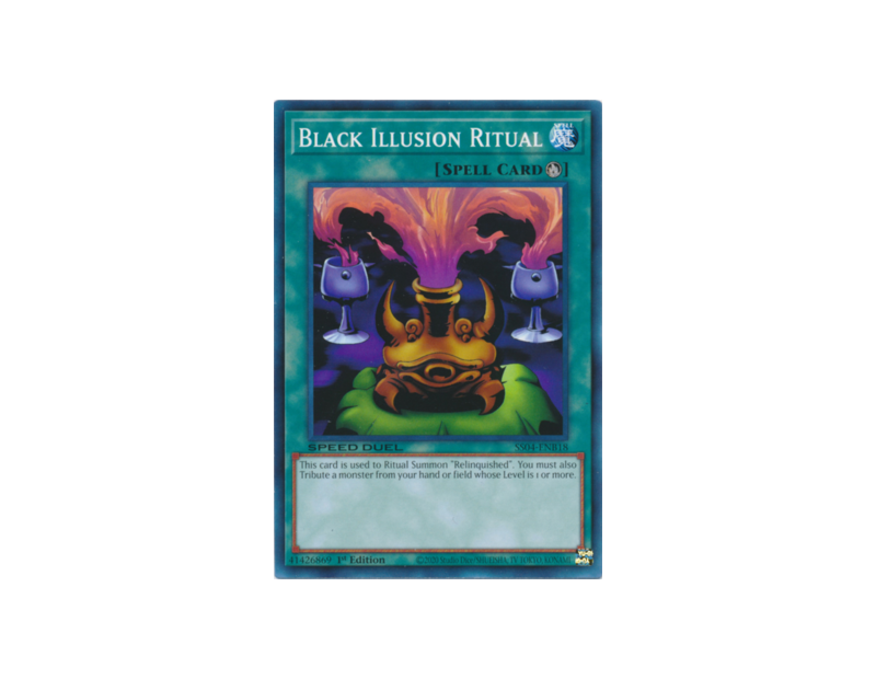 Black Illusion Ritual (SS04-ENB18) - 1st Edition