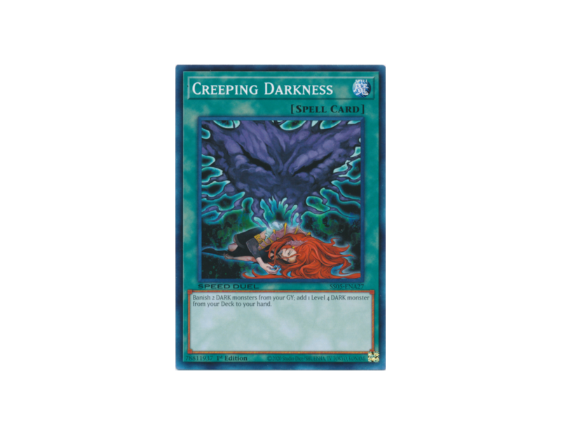 Creeping Darkness (SS05-ENA27) - 1st Edition