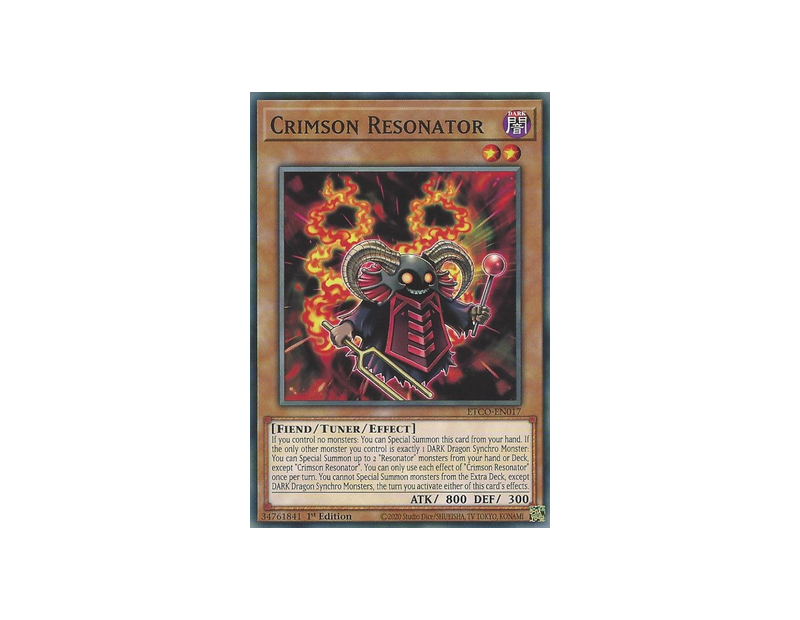 Crimson Resonator (ETCO-EN017) - 1st Edition