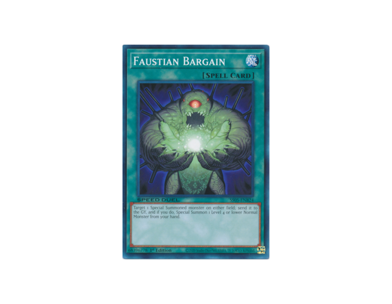 Faustian Bargain (SS05-ENB24) - 1st Edition