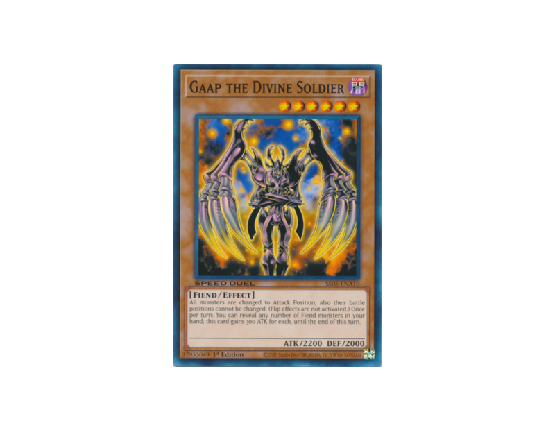 Gaap the Divine Soldier (SS05-ENA10) - 1st Edition