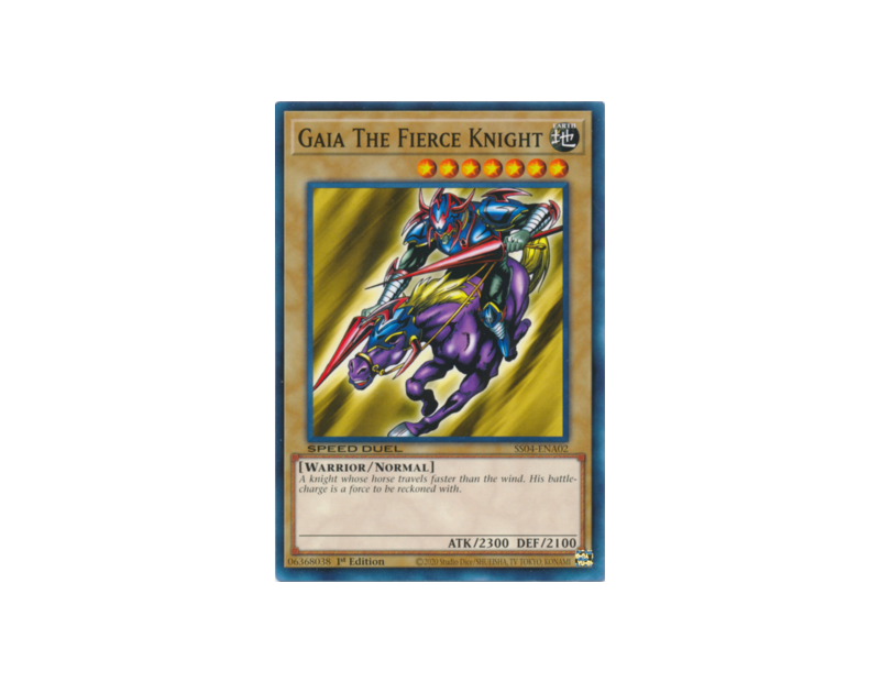 Gaia The Fierce Knight (SS04-ENA02) - 1st Edition
