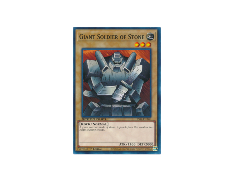 Giant Soldier of Stone (SS04-ENA08) - 1st Edition