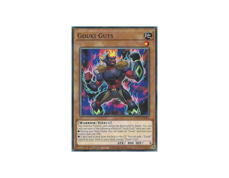 Gouki Guts (ETCO-EN005) - 1st Edition