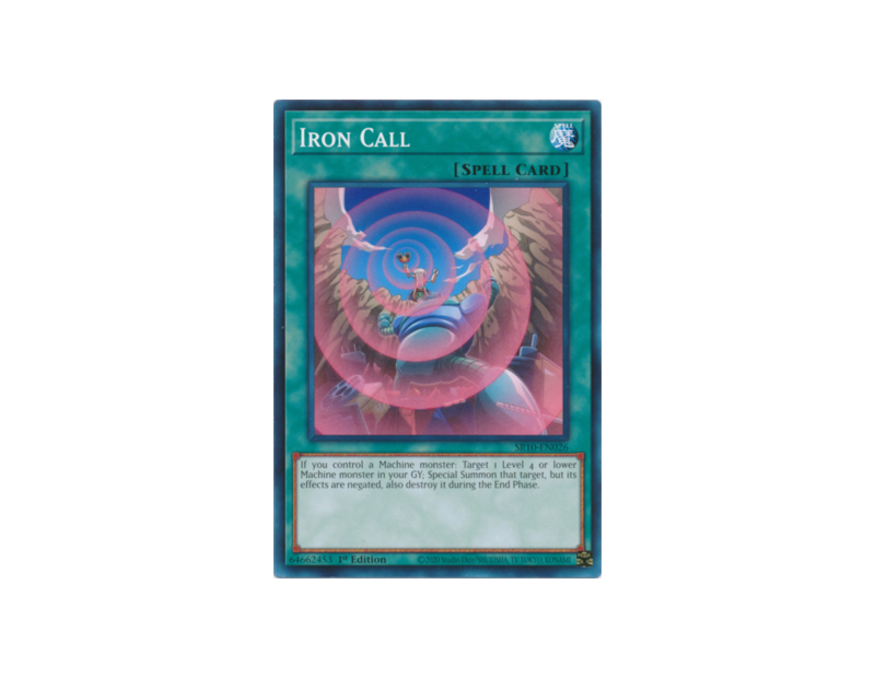 Iron Call (SR10-EN026) - 1st Edition