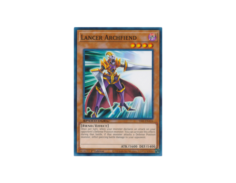 Lancer Archfiend (SS05-ENA16) - 1st Edition