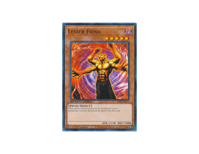 Lesser Fiend (SS05-ENA13) - 1st Edition