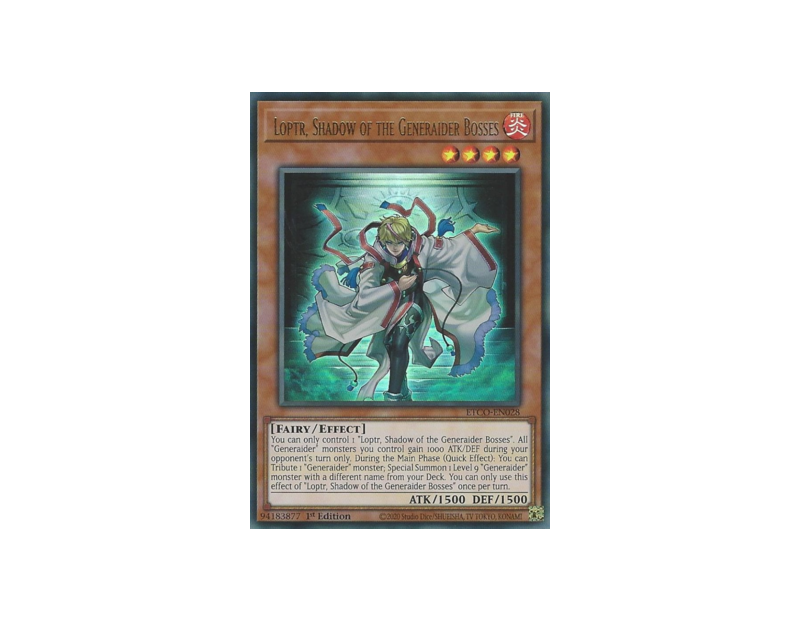 Loptr, Shadow of the Generaider Bosses (ETCO-EN028) - 1st Edition