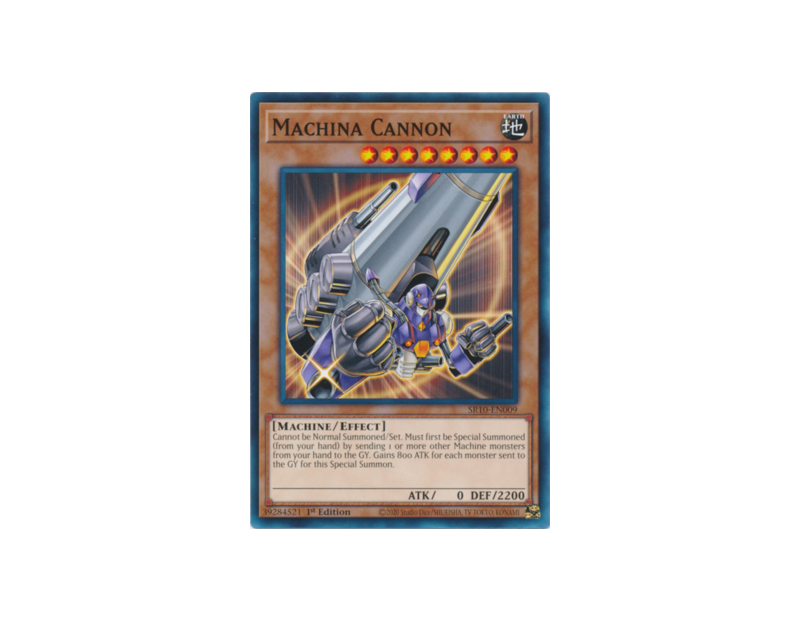 Machina Cannon (SR10-EN009) - 1st Edition