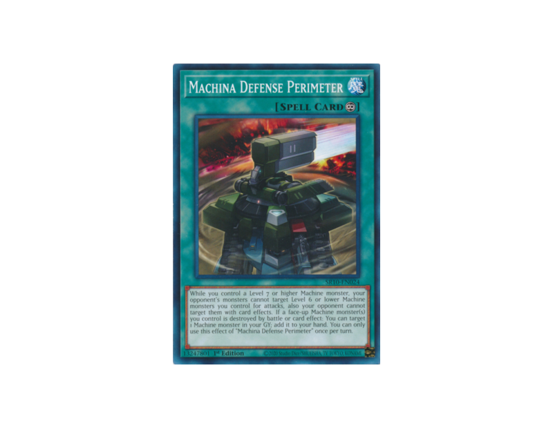 Machina Defense Perimeter (SR10-EN024) - 1st Edition