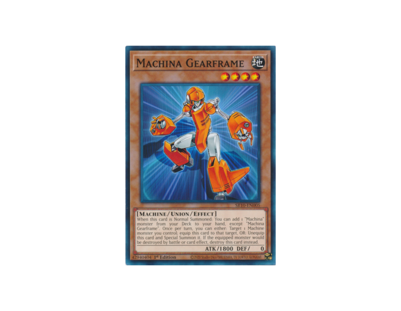 Machina Gearframe (SR10-EN005) - 1st Edition