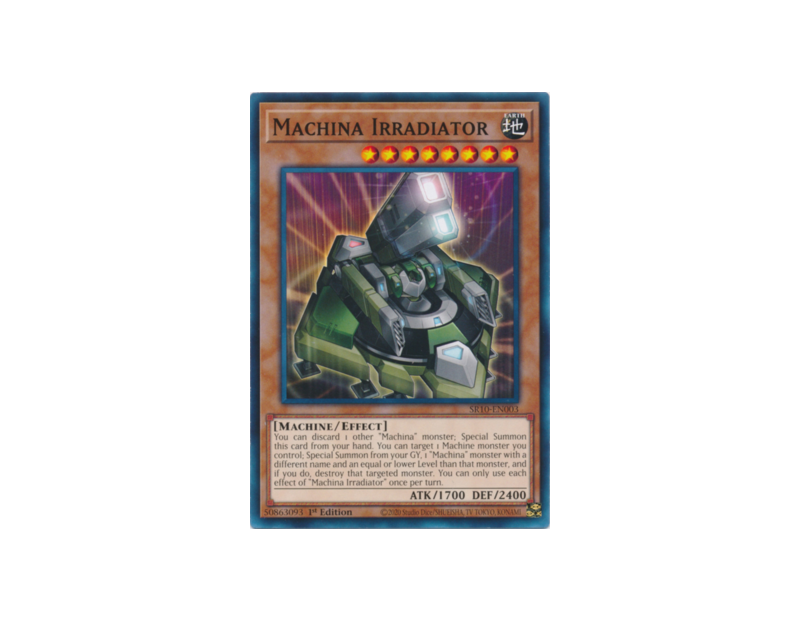 Machina Irradiator (SR10-EN003) - 1st Edition