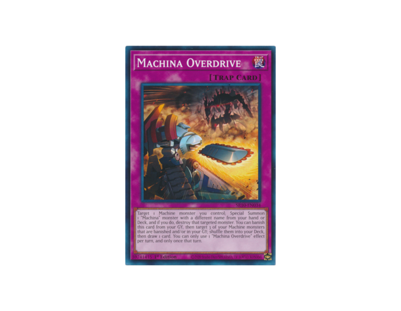 Machina Overdrive (SR10-EN034) - 1st Edition