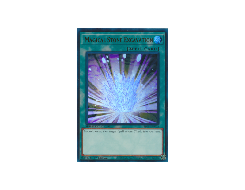 Magical Stone Excavation (SS05-ENV02) - 1st Edition