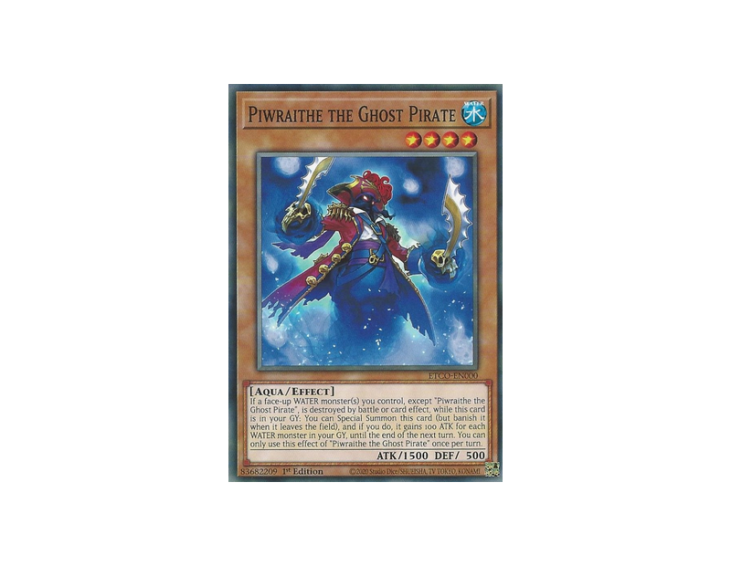 Piwraithe the Ghost Pirate (ETCO-EN000) - 1st Edition