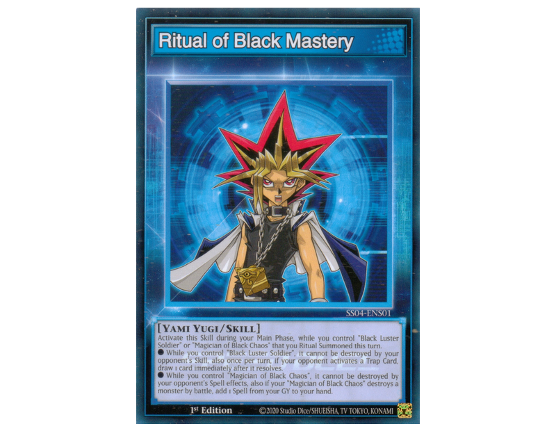 Ritual of Black Mastery (SS04-ENS01) - 1st Edition