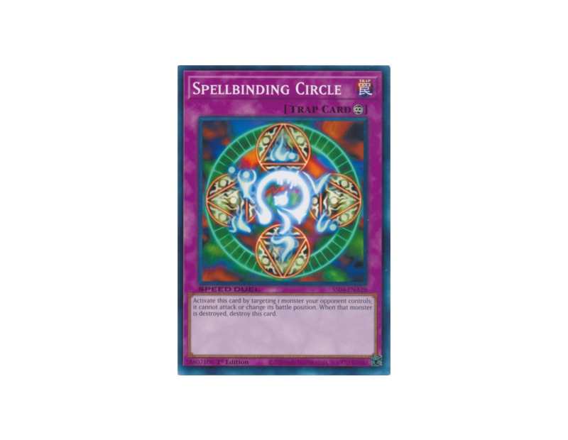 Spellbinding Circle (SS04-ENA28) - 1st Edition