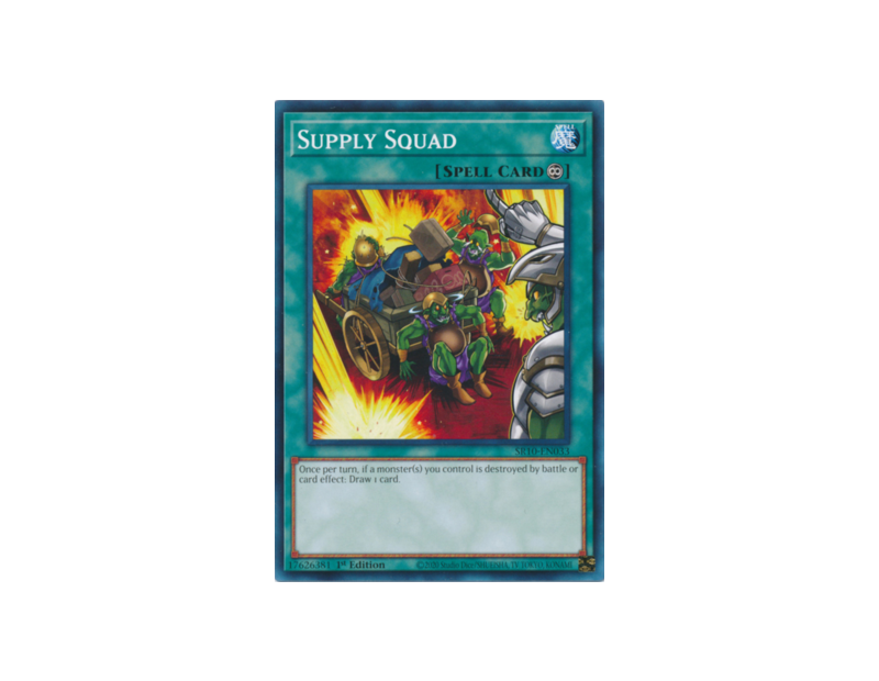 Supply Squad (SR10-EN033) - 1st Edition