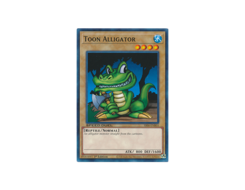 Toon Alligator (SS04-ENB03) - 1st Edition