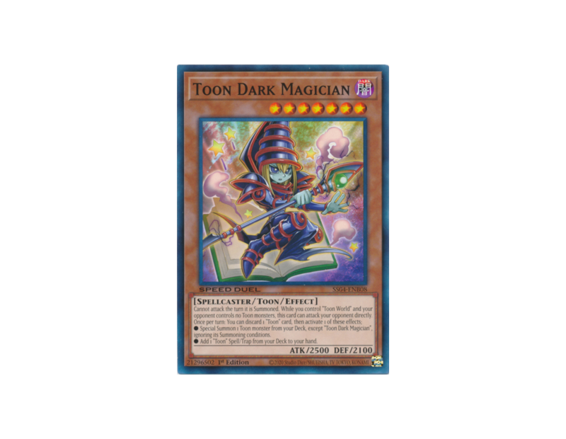 Toon Dark Magician (SS04-ENB08) - 1st Edition