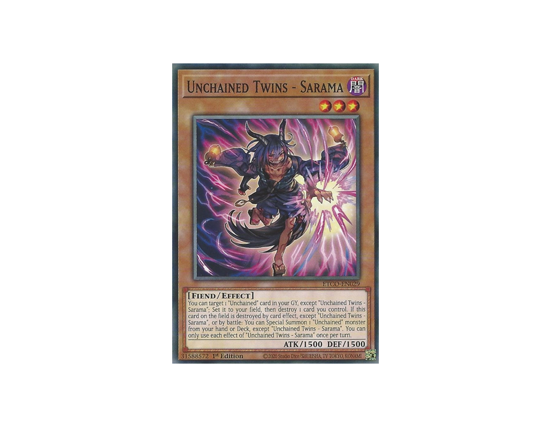 Unchained Twins - Sarama (ETCO-EN029) - 1st Edition