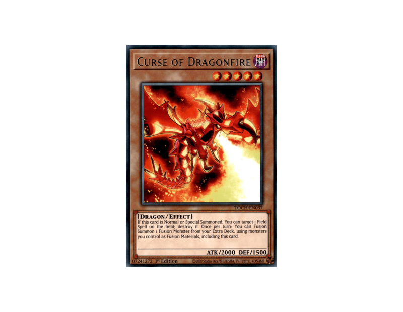 Curse of Dragonfire (TOCH-EN037) - 1st Edition
