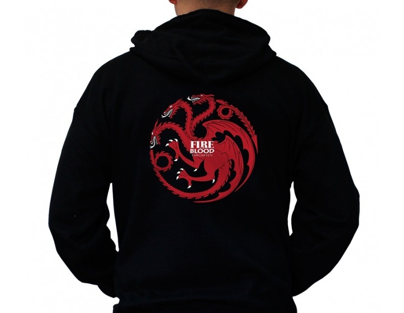 Φούτερ έμβλημα Targaryen / Fire and Blood