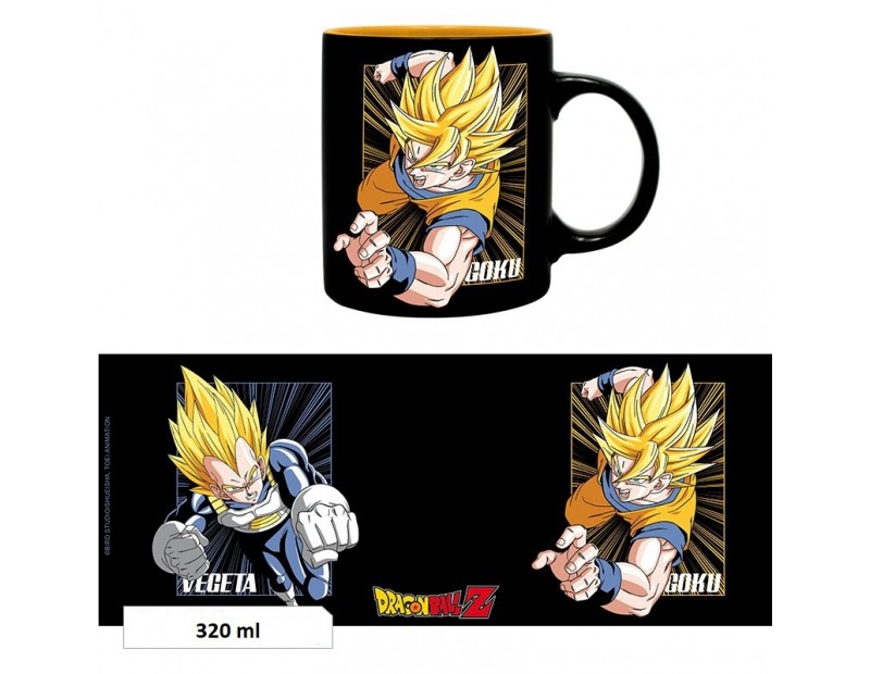 Κούπα Goku + Vegeta SSJ (320ml)