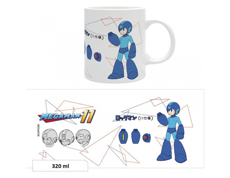 Κούπα Mega Man 11 (320ml Κεραμική)