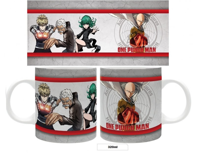 Κούπα Saitama + Characters (320ml)