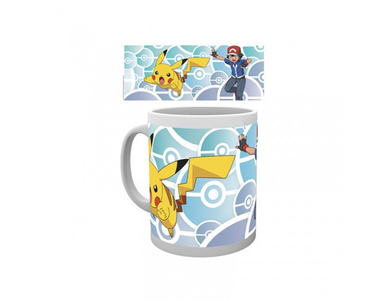 Κούπα Ash + Pikachu (300ml)