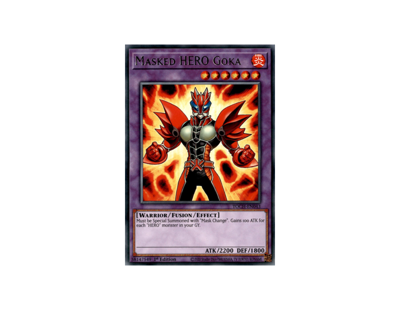 Masked HERO Goka (TOCH-EN043) - 1st Edition