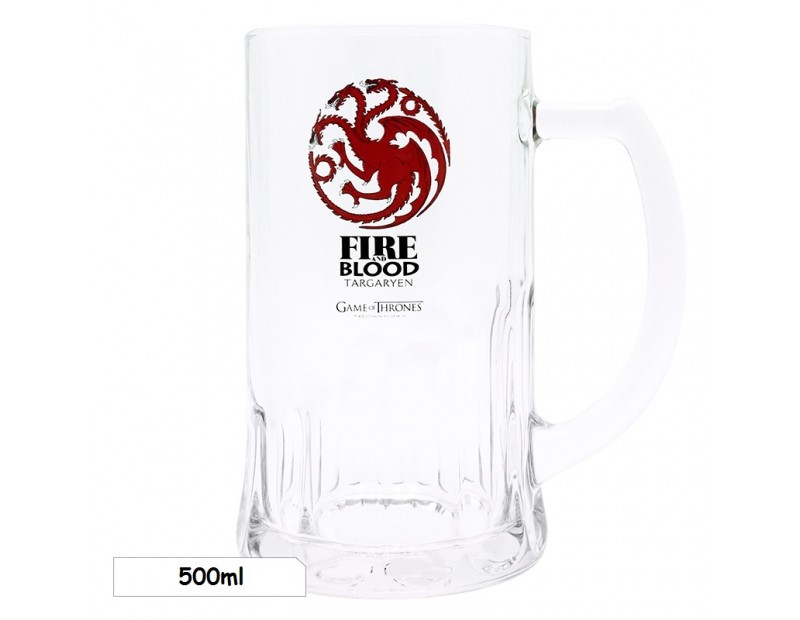 Ποτήρι Μπύρας Targaryen (500ml)