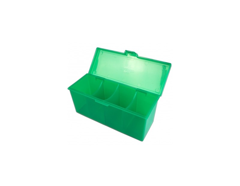 4-Compartment Storage Box Green (Blackfire)