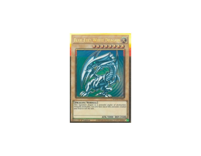 Blue-Eyes White Dragon (MAGO-EN001) - 1st Edition