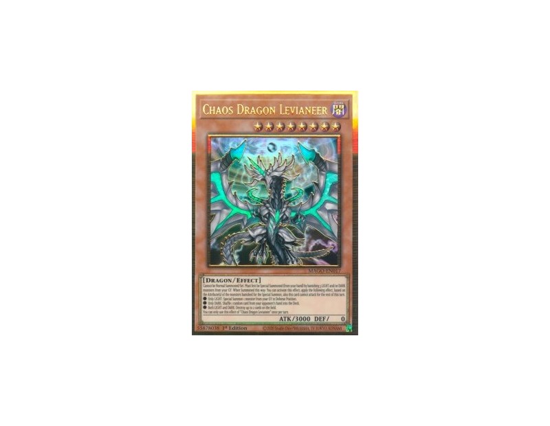 Chaos Dragon Levianeer (MAGO-EN017) V.1 - 1st Edition