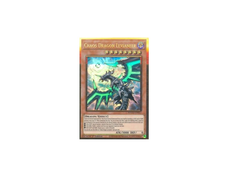 Chaos Dragon Levianeer (MAGO-EN017) V.2 - 1st Edition