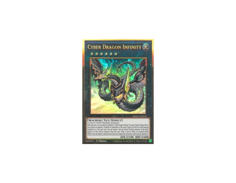 Cyber Dragon Infinity (MAGO-EN033) V.2 - 1st Edition