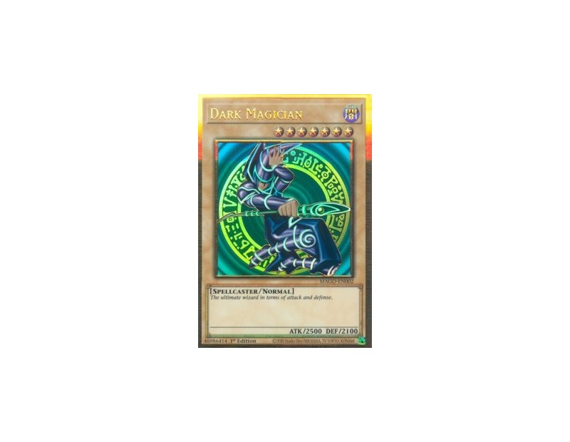 Dark Magician (MAGO-EN002) - 1st Edition