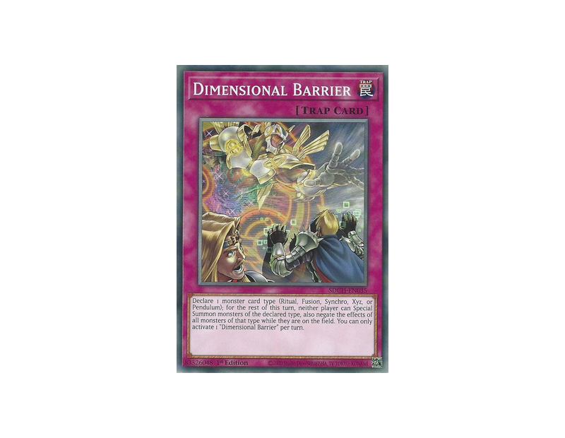 Dimensional Barrier (SDCH-EN035) - 1st Edition