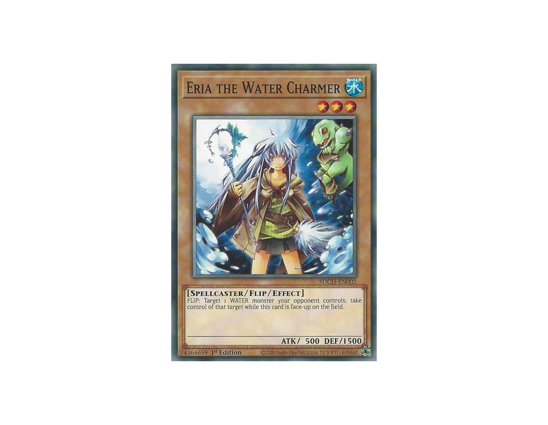 Eria the Water Charmer (SDCH-EN002) - 1st Edition