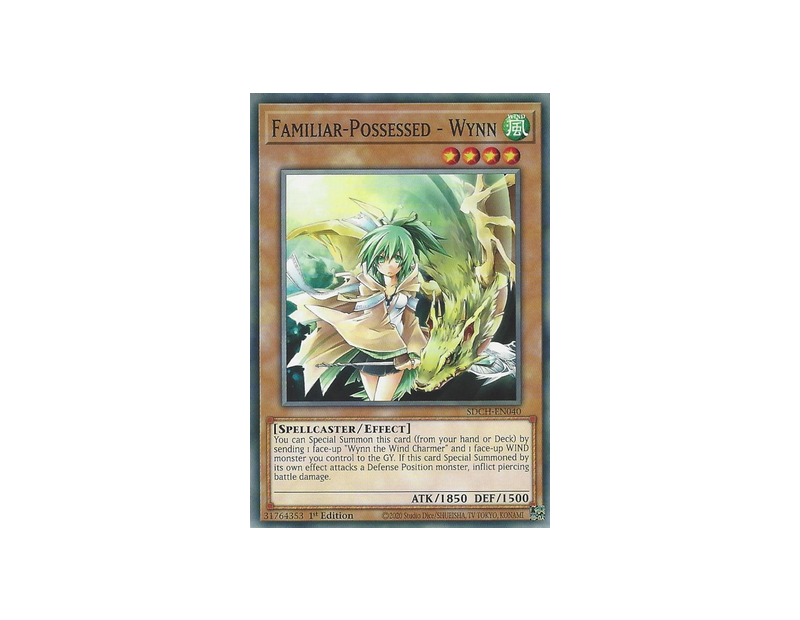 Familiar-Possessed - Wynn (SDCH-EN040) - 1st Edition