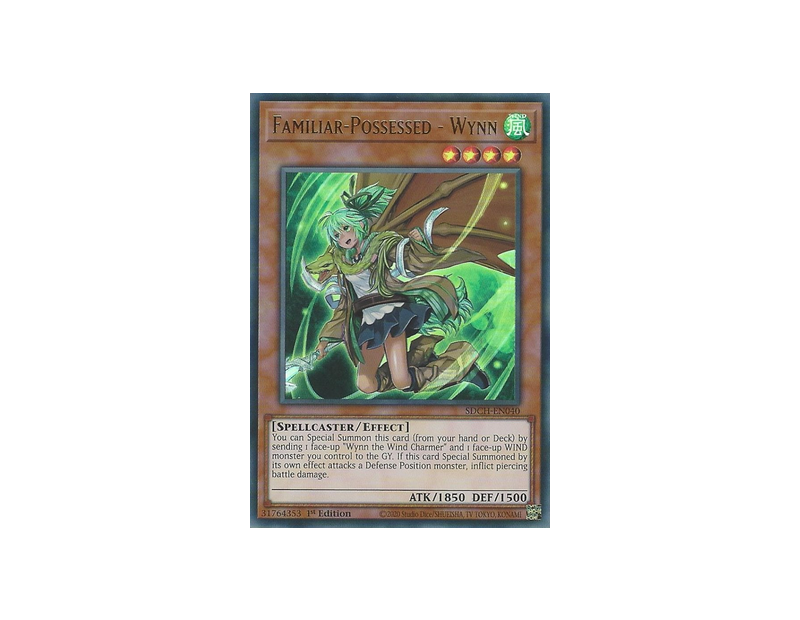 Familiar-Possessed - Wynn (SDCH-EN040) - Alter Art 1st Edition